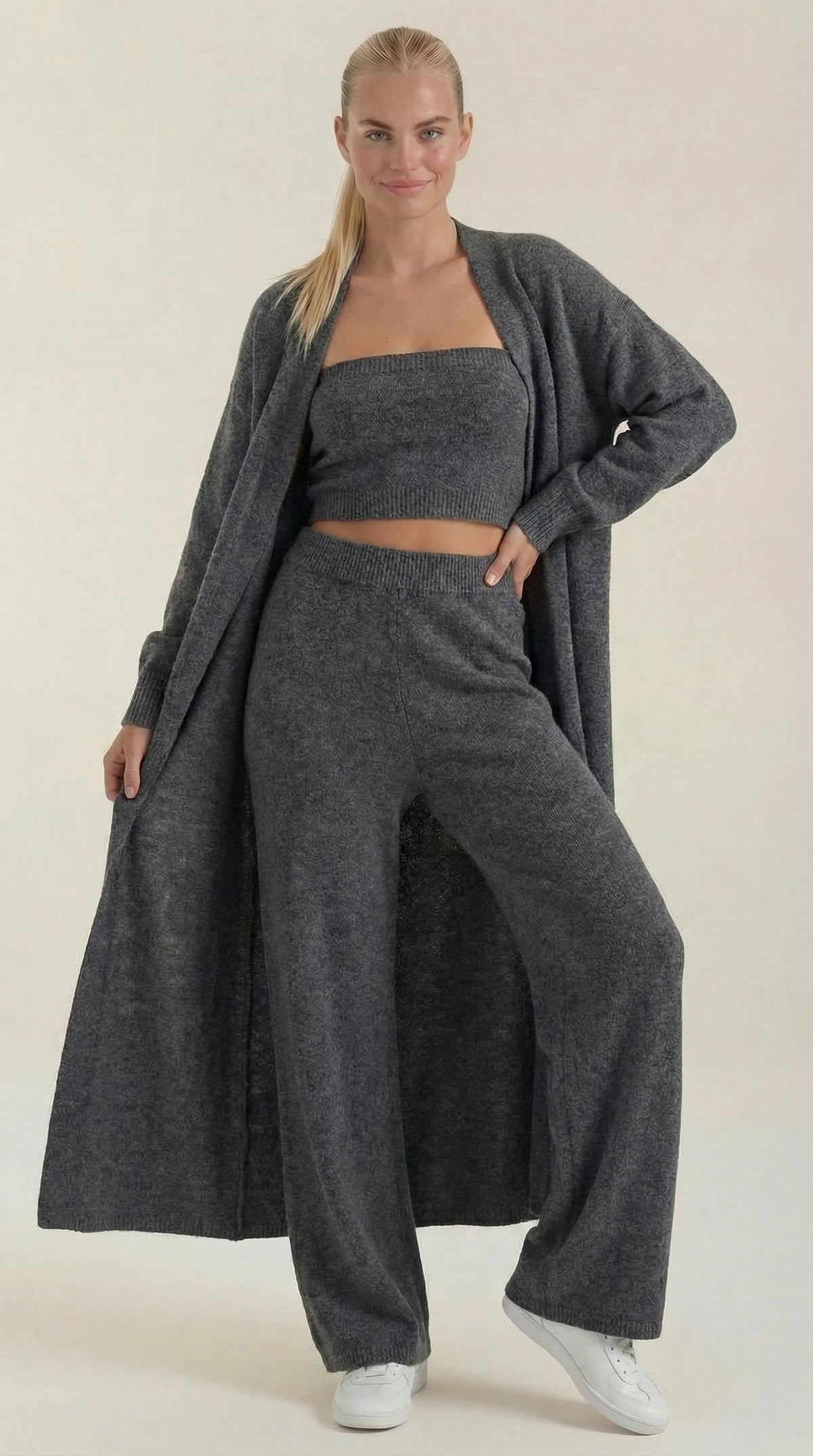 Conjunto de Ropa de Casa Jeanne Strick