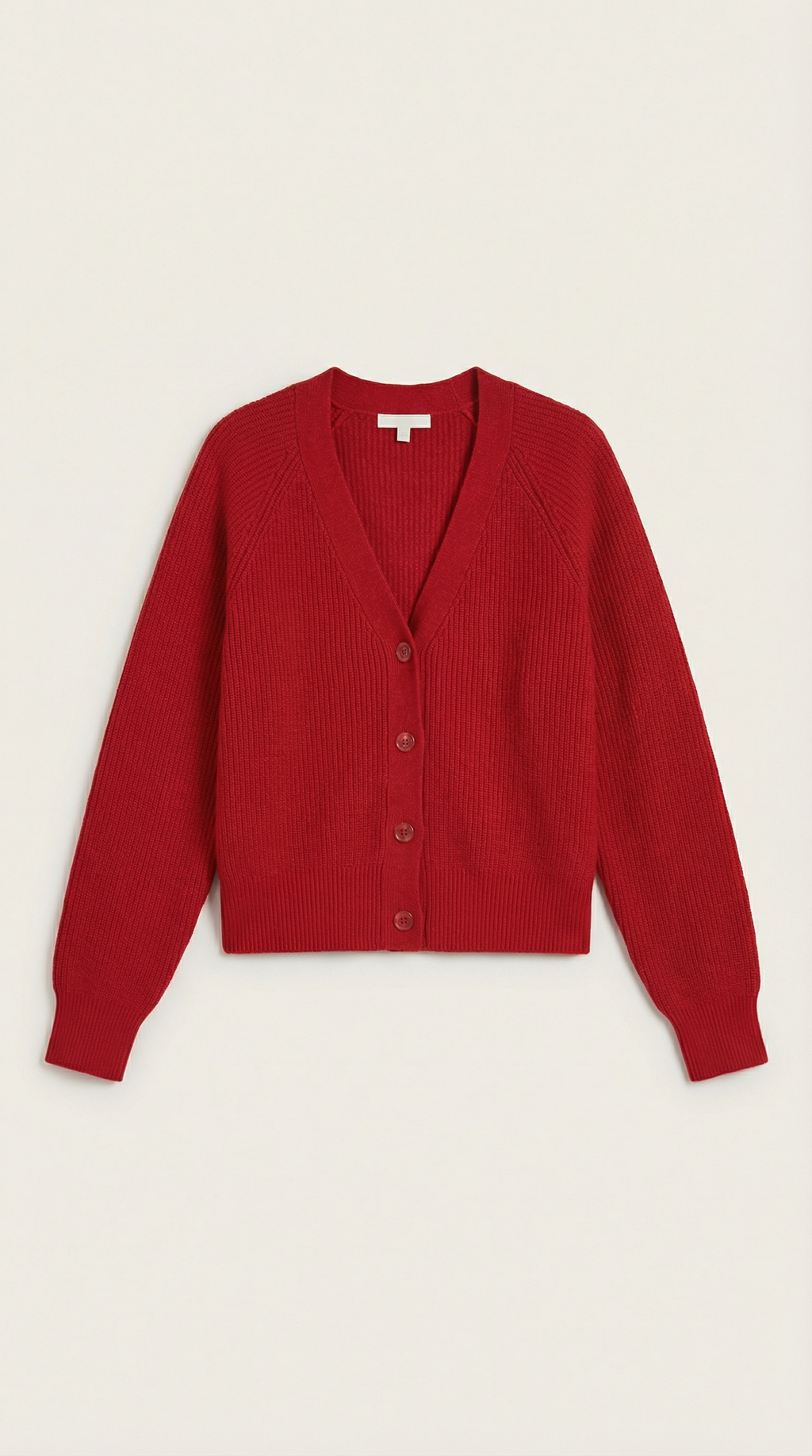 Cardigan Jessica con escote en V y cierre de botones