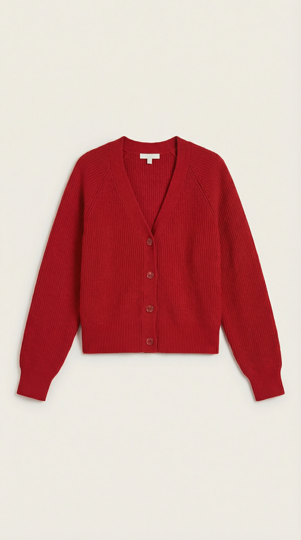 Cardigan Jessica con escote en V y cierre de botones