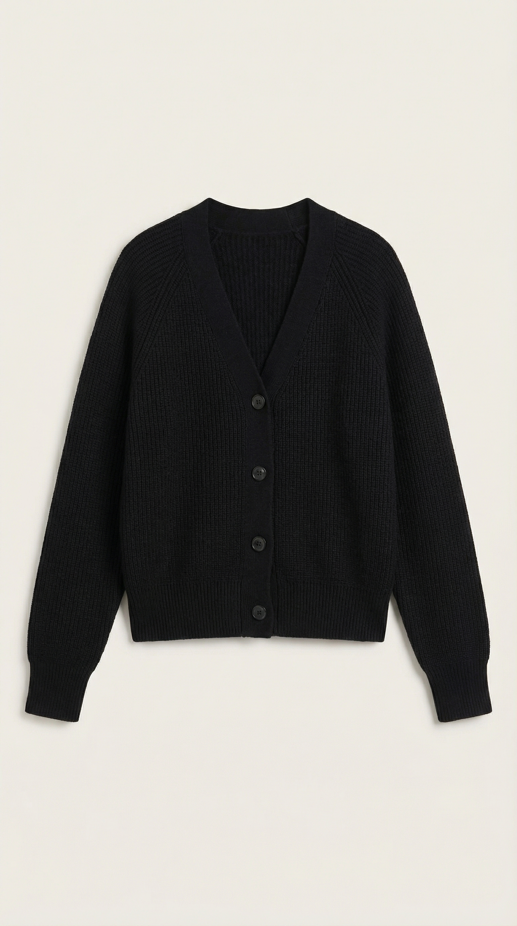 Cardigan Jessica con escote en V y cierre de botones