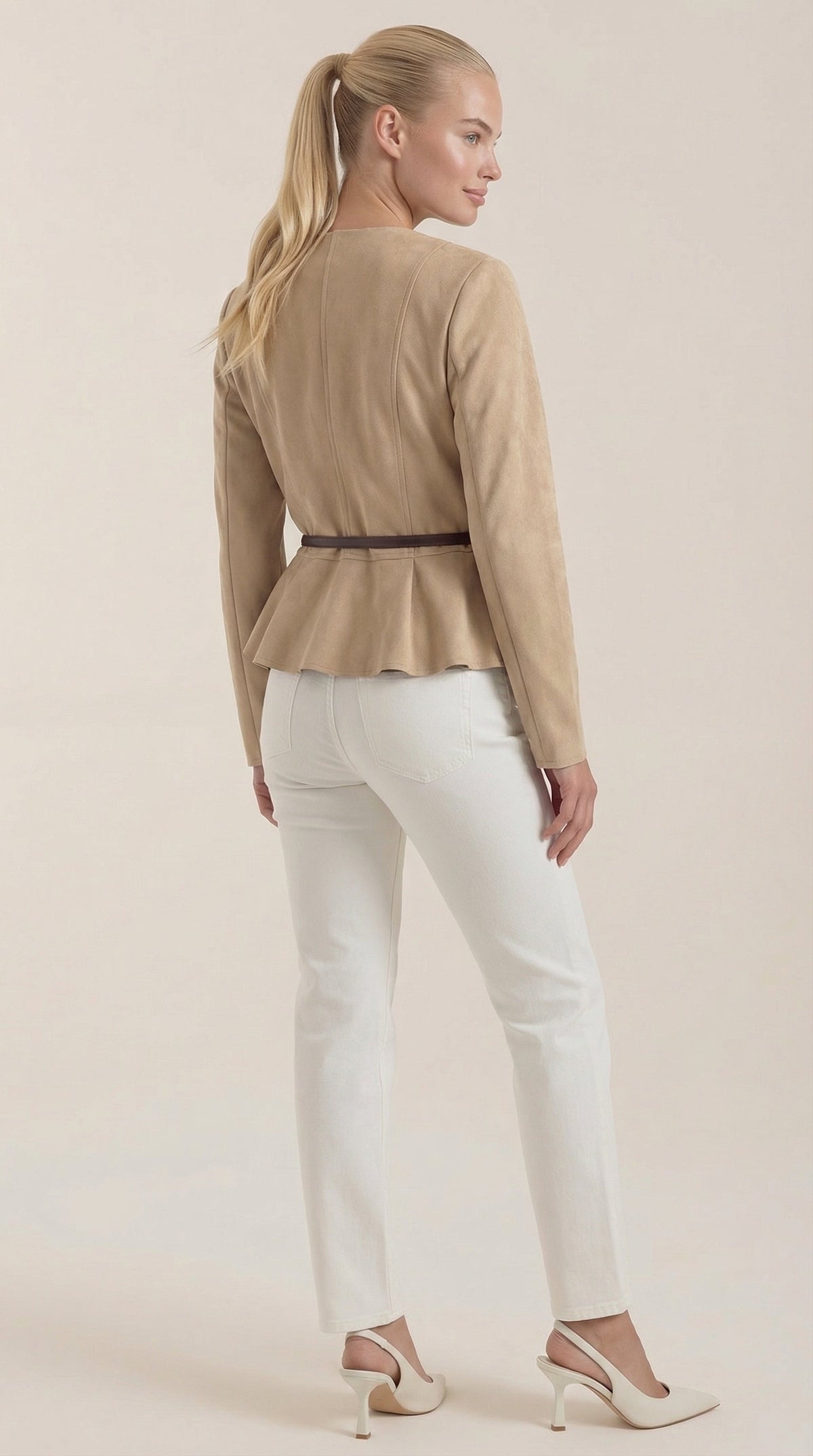 Chaqueta Josie con Detalle Peplum