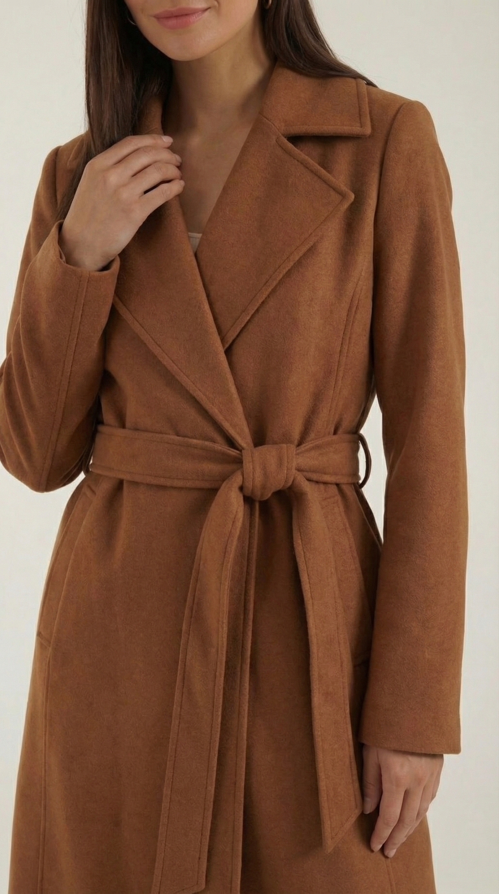 Wool Trench Coat Joyce with Belt