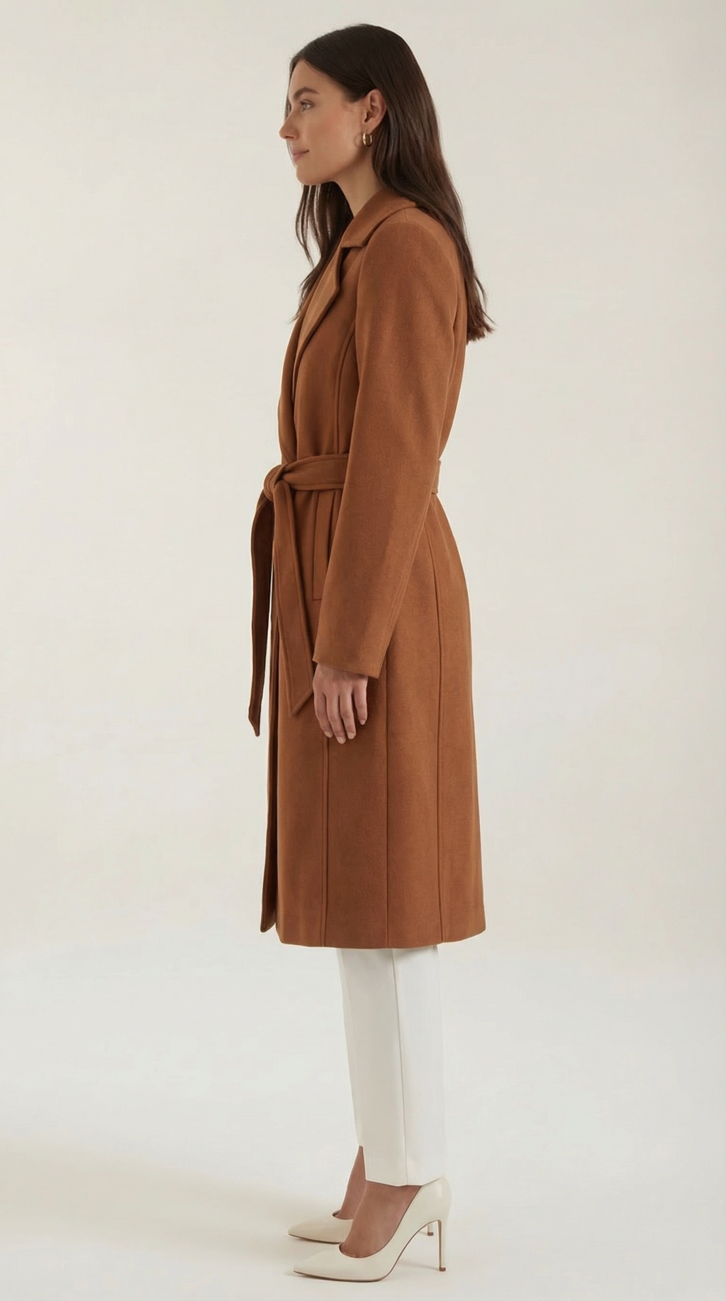 Wool Trench Coat Joyce with Belt