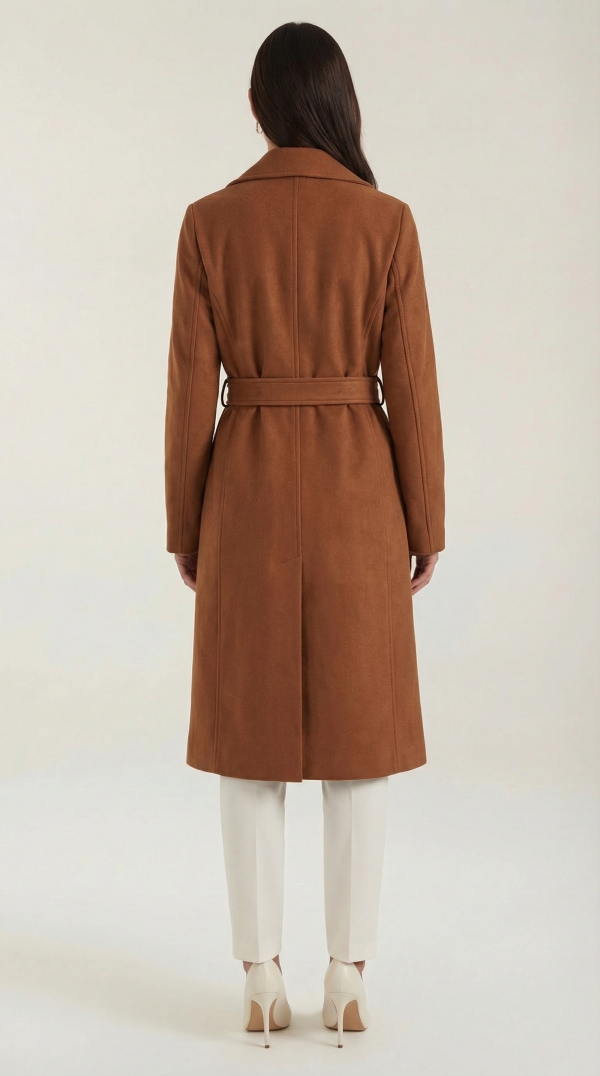 Wool Trench Coat Joyce with Belt