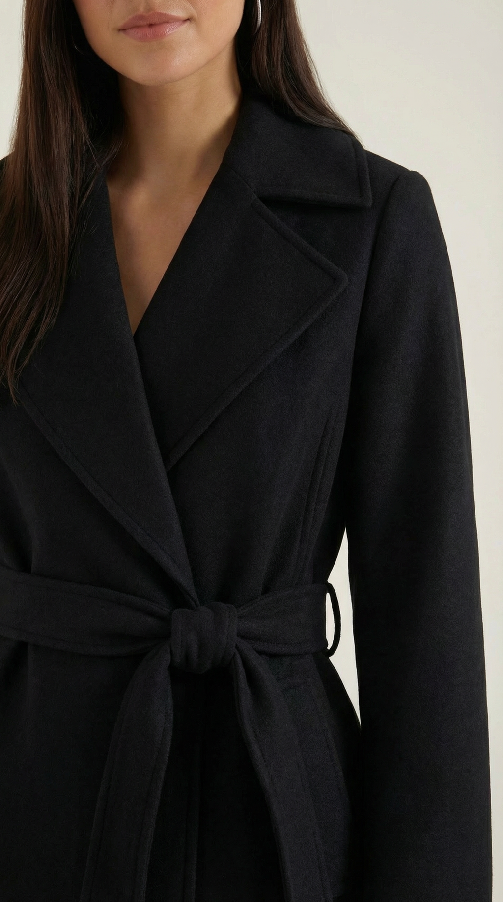 Wool Trench Coat Joyce with Belt