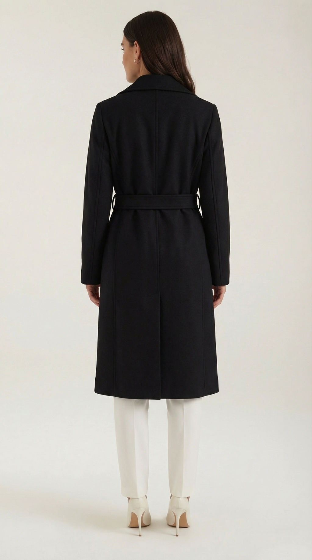 Wool Trench Coat Joyce with Belt