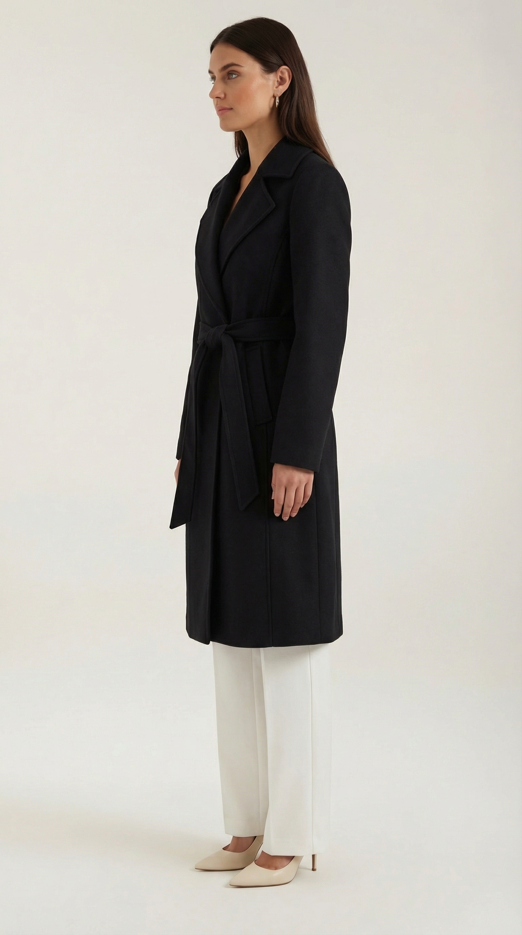 Wool Trench Coat Joyce with Belt
