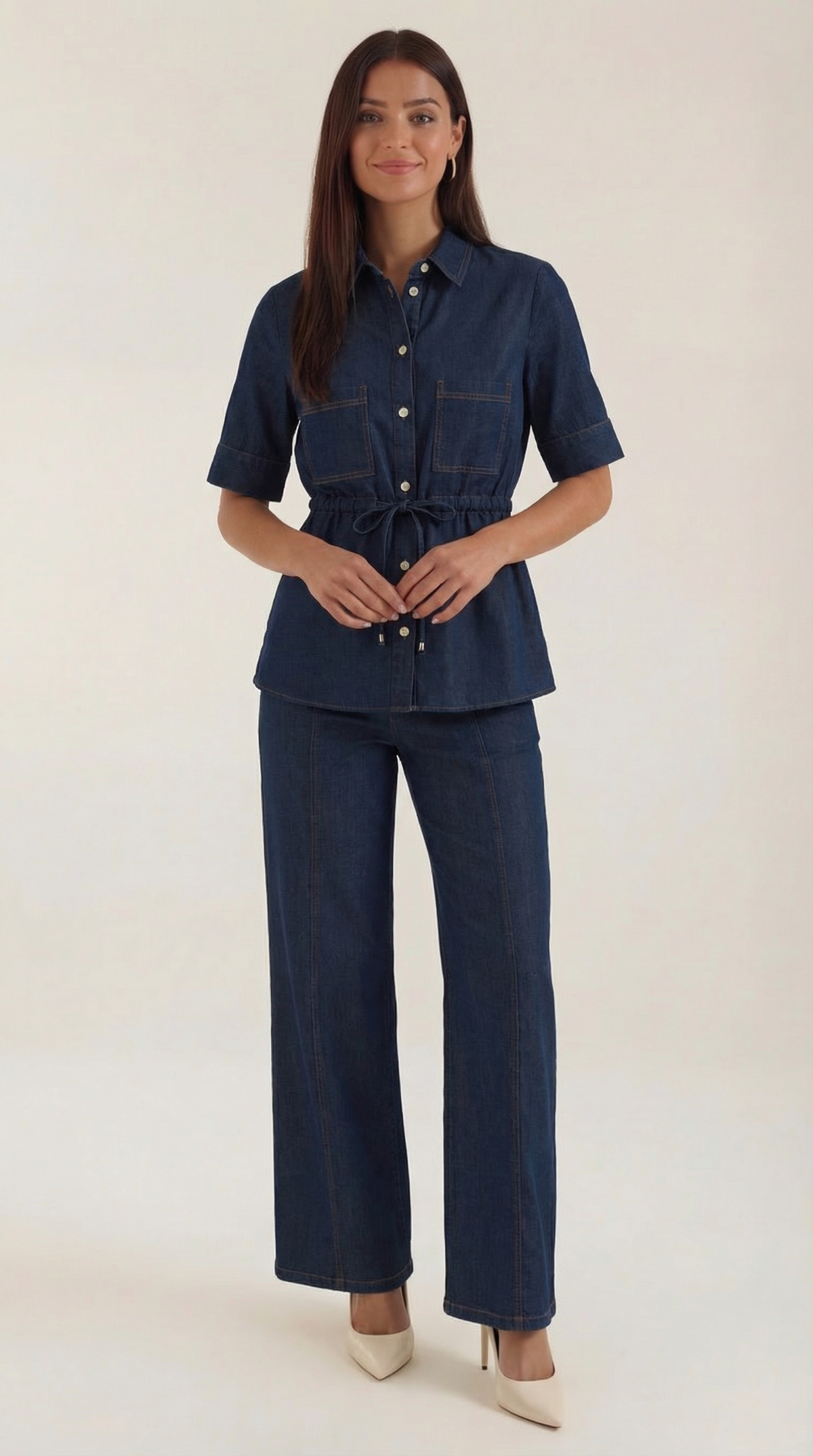 Conjunto de dos piezas Judith Denim