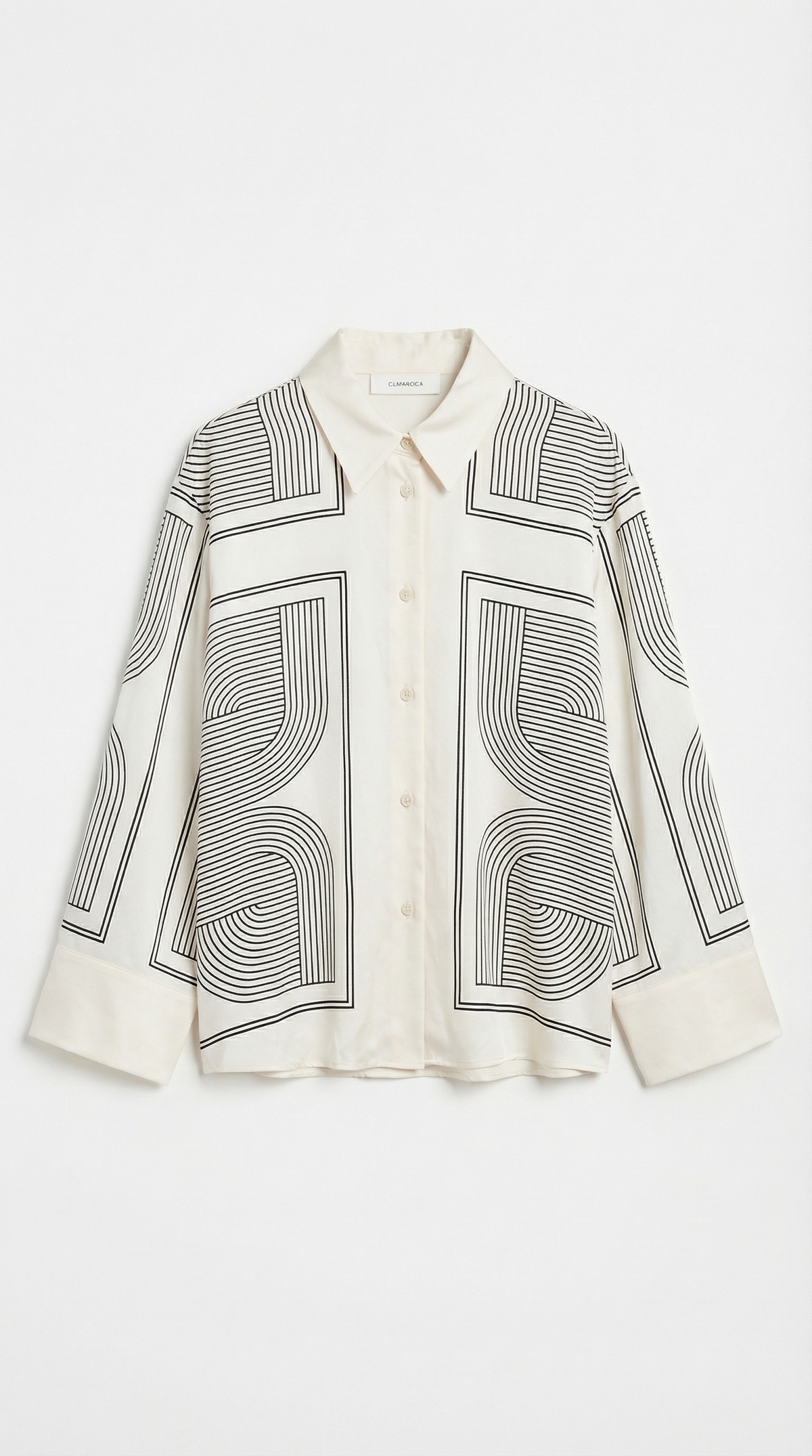 Judy Camisa de Manga Larga con Diseño Gráfico