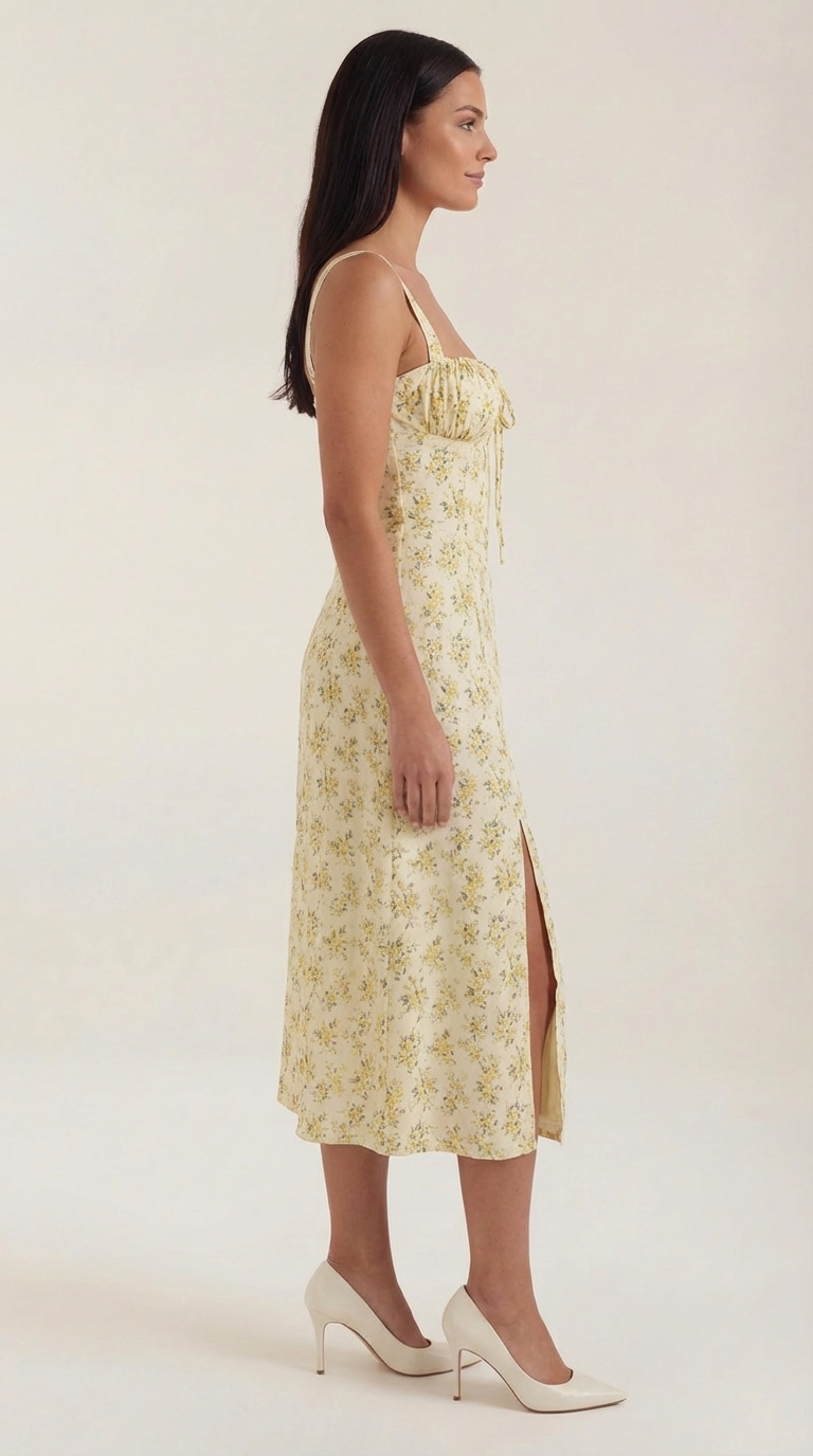 Vestido Midi Julia - Alta Calidad