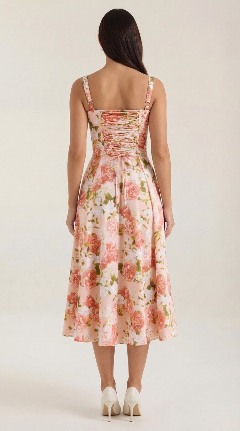 Vestido Midi Julia - Alta Calidad