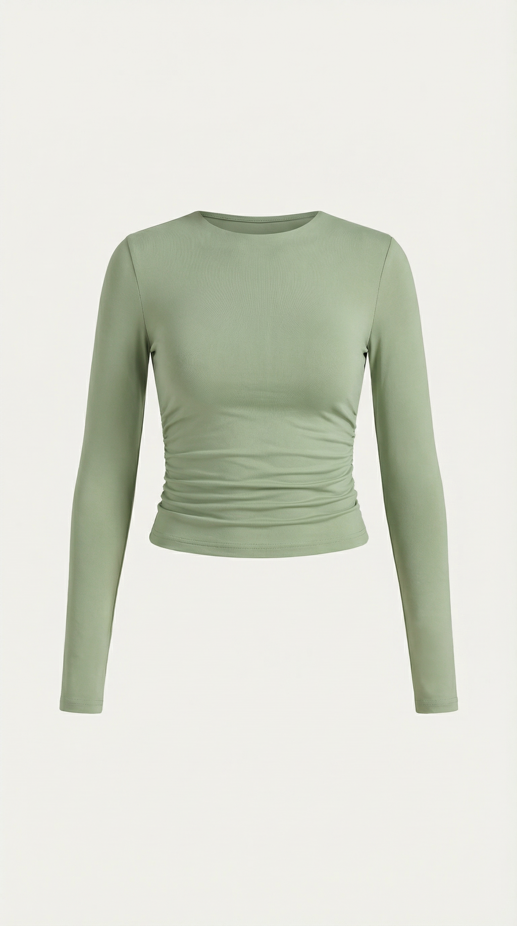 Karen Long Sleeve Crop Top
