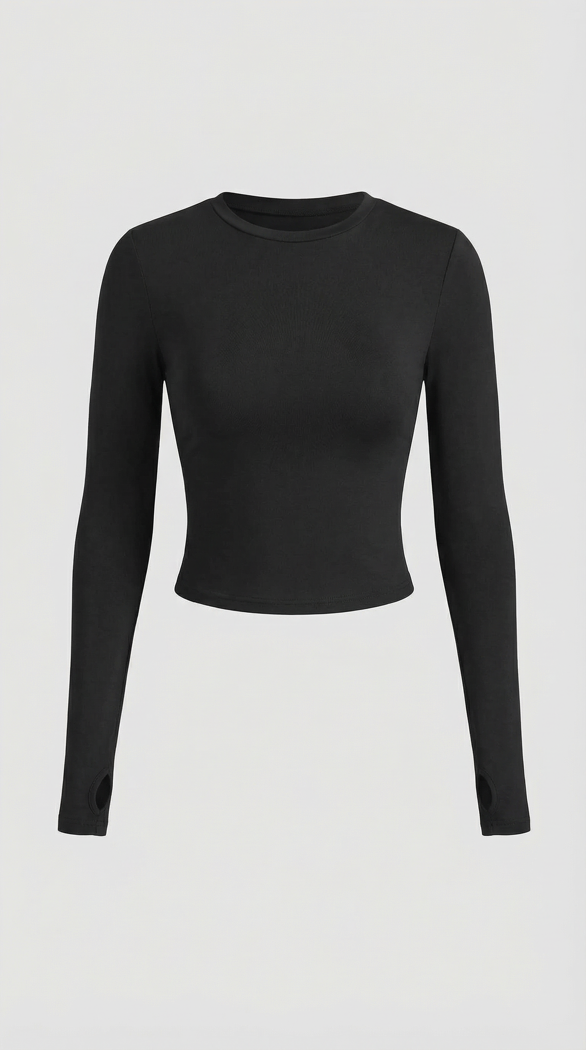 Karen Langarm-Crop-Top