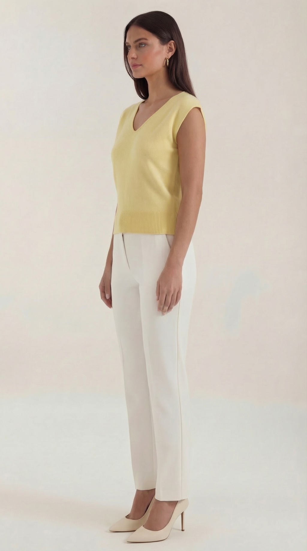 Blusa Kim con escote en V