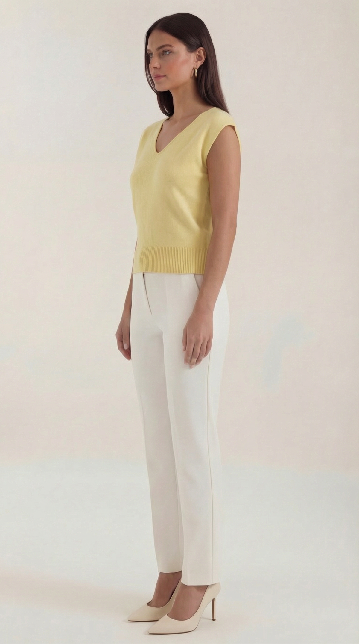 Blusa Kim con escote en V