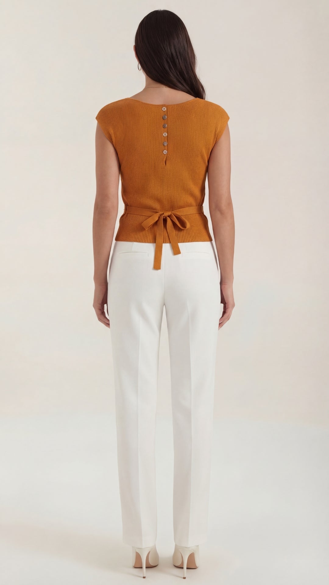 Blusa Kim con escote en V