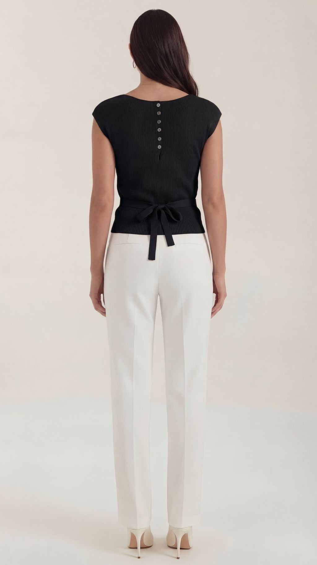 Blusa Kim con escote en V