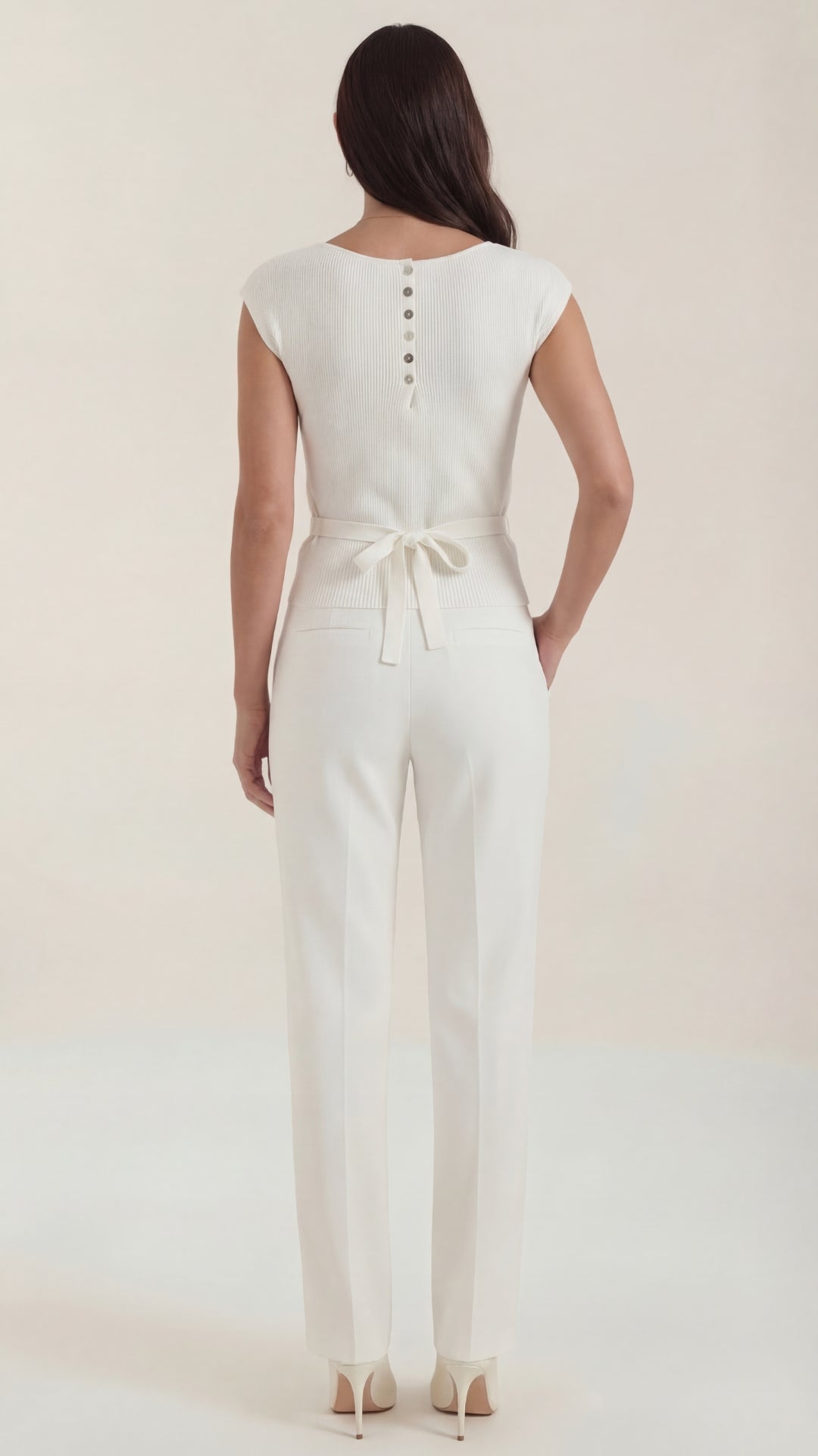 Blusa Kim con escote en V