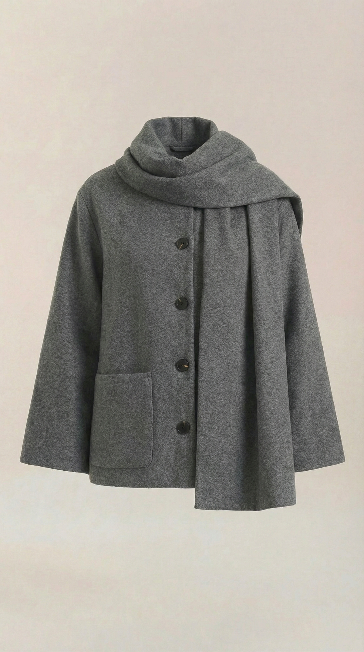 Kristina Gemütlicher Mantel-Cape