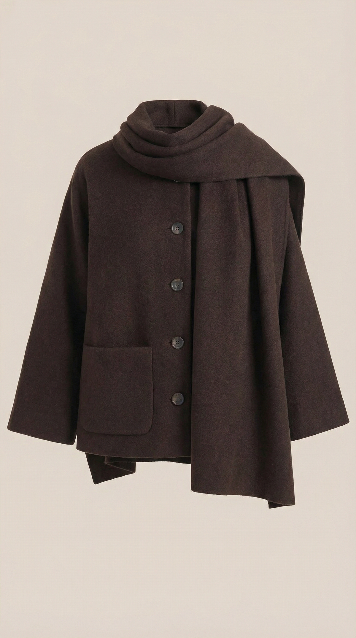 Kristina Gemütlicher Mantel-Cape