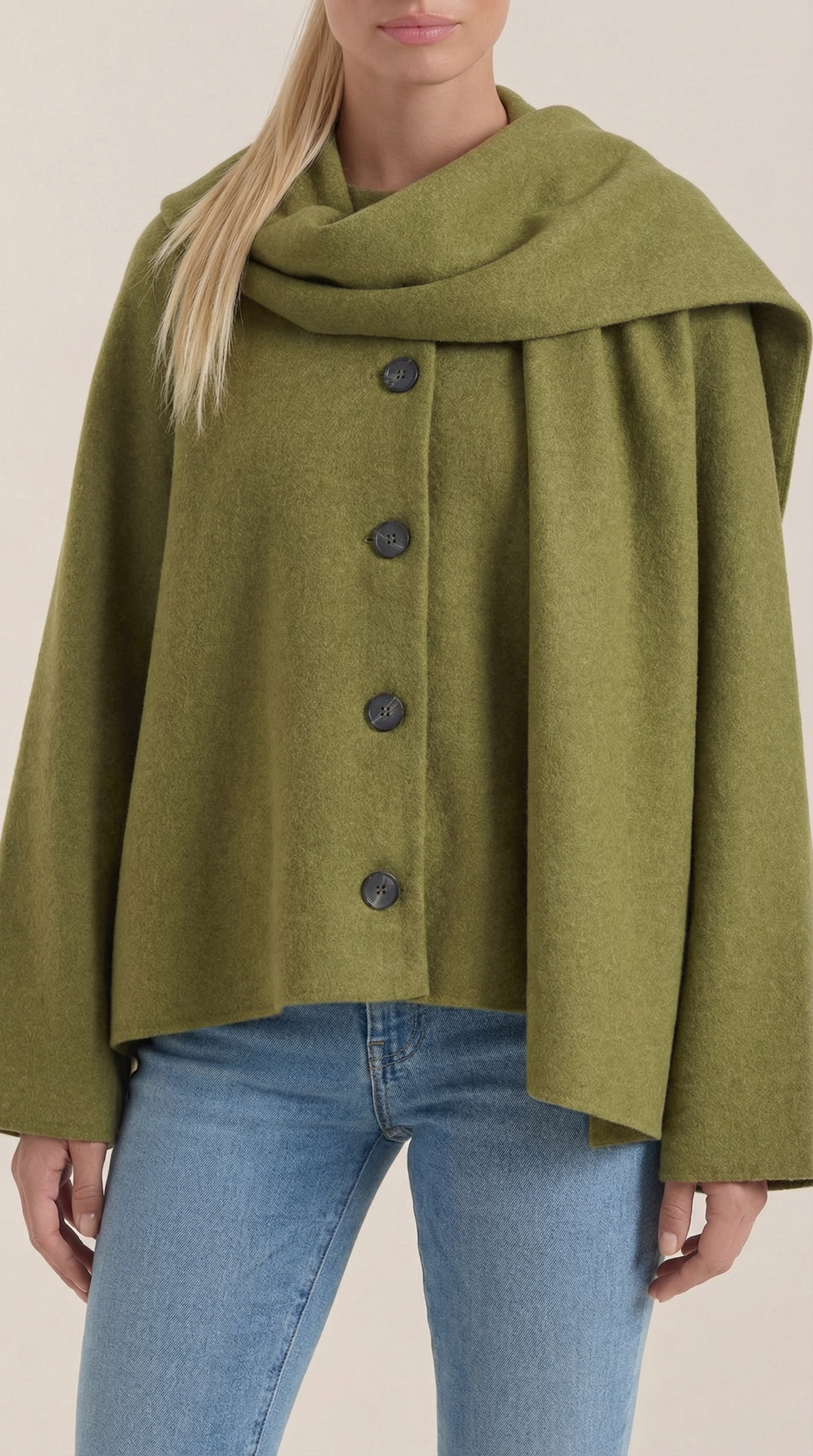 Kristina Gemütlicher Mantel-Cape