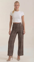 Pantalones de cuadros Leigh