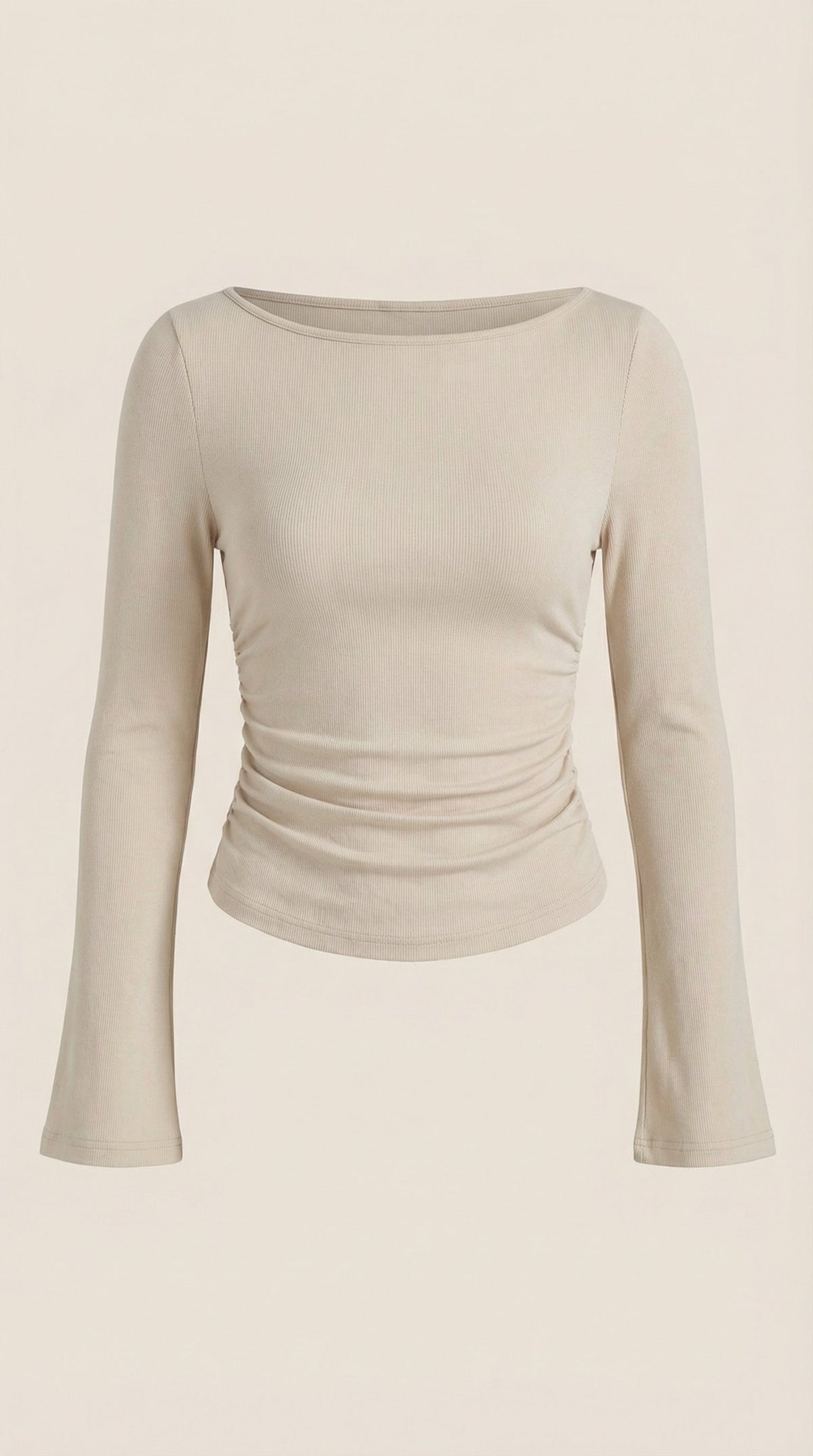 Larga Manga Blusa Leona