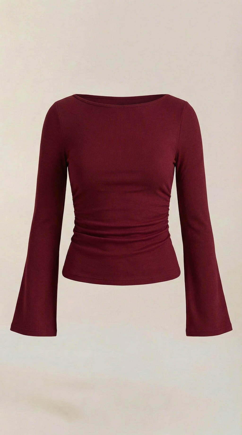Larga Manga Blusa Leona