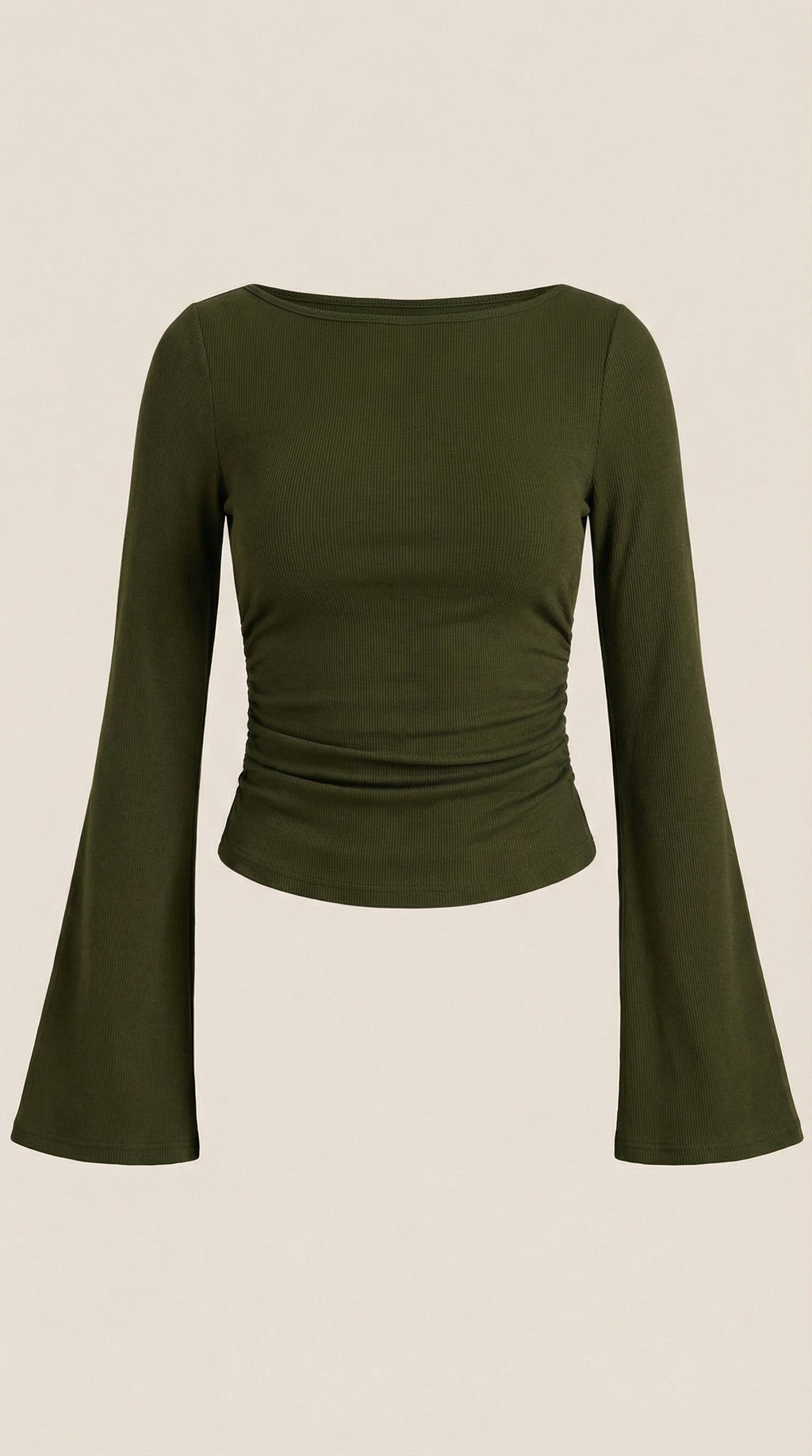 Larga Manga Blusa Leona