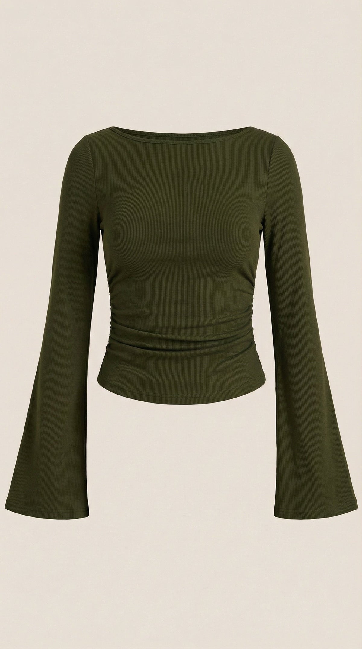 Larga Manga Blusa Leona