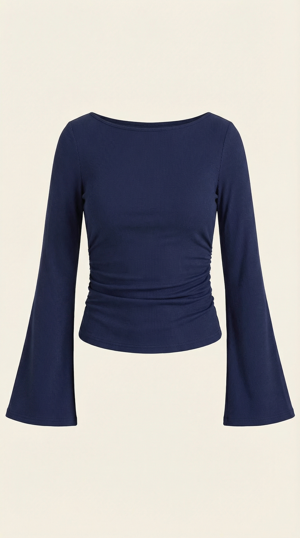 Larga Manga Blusa Leona