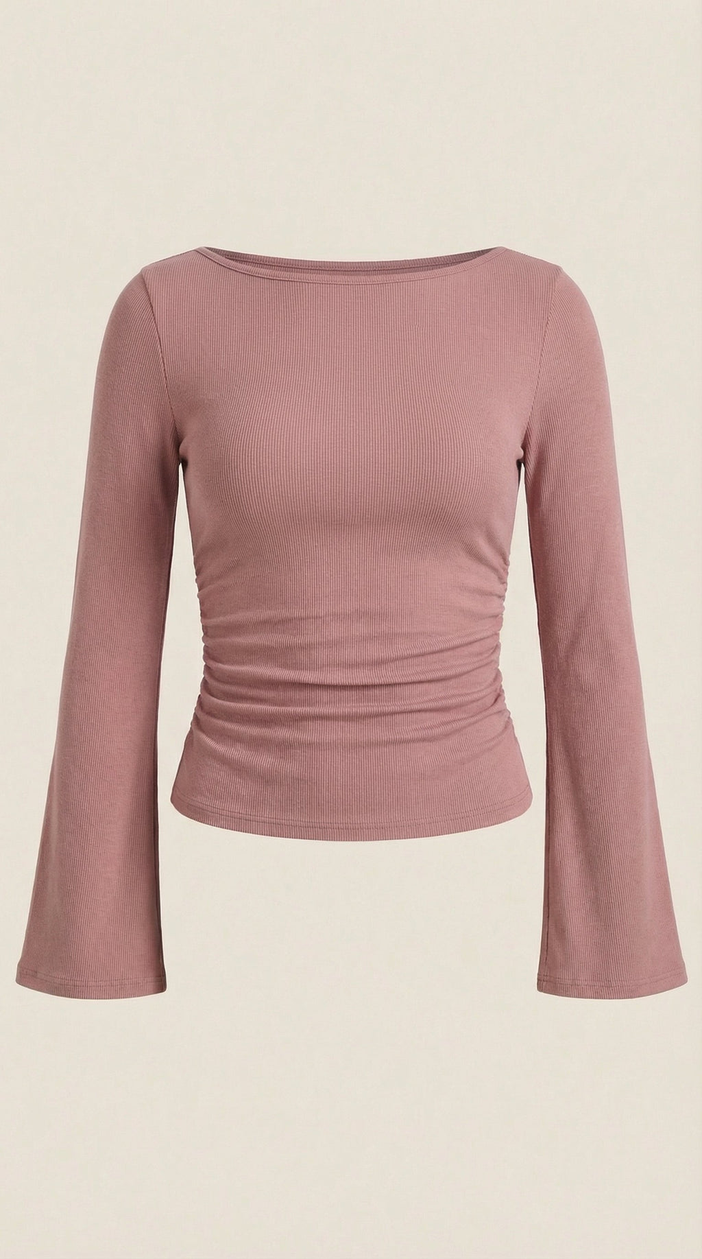 Larga Manga Blusa Leona