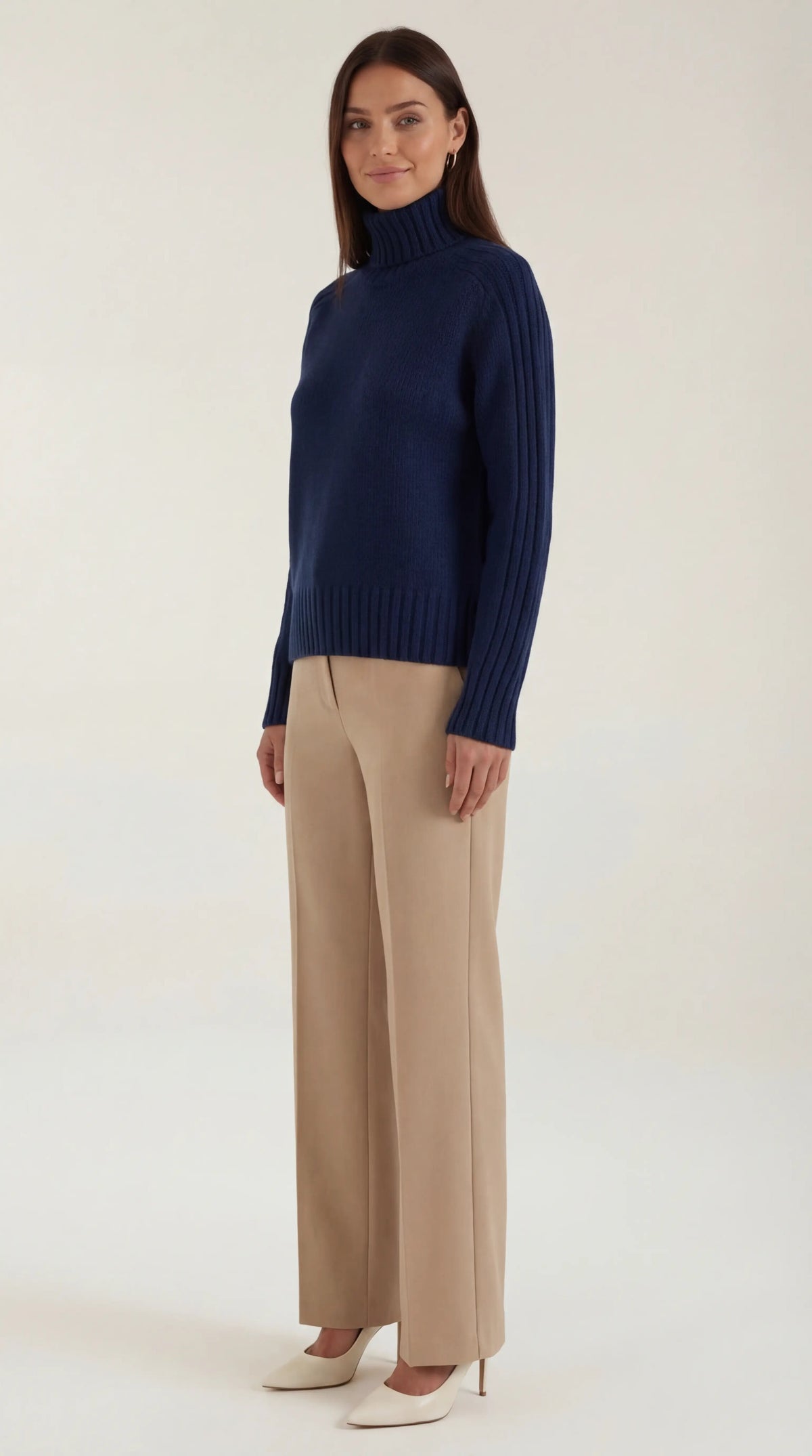 Lois Suéter Oversize de Cuello Alto