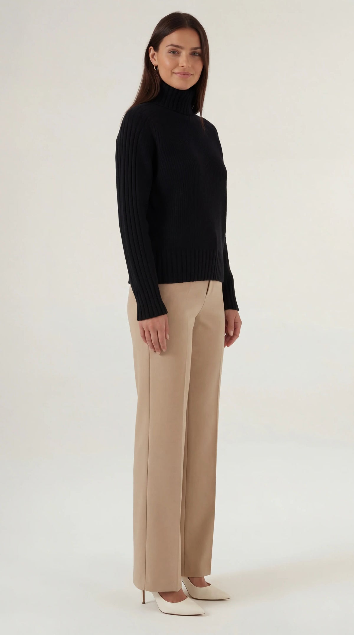 Lois Suéter Oversize de Cuello Alto