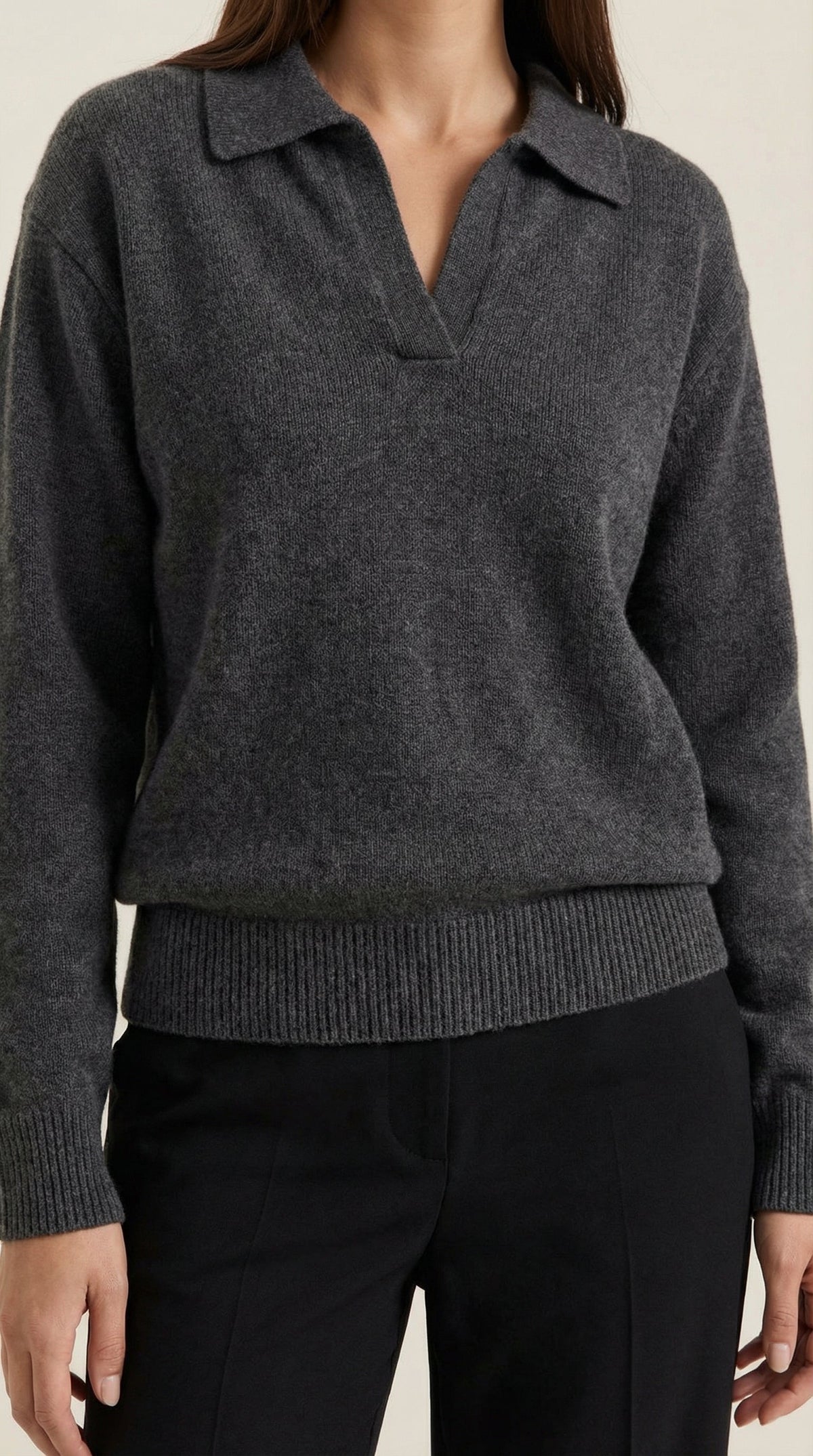Polo Casual 'Margaret' con Escote en V