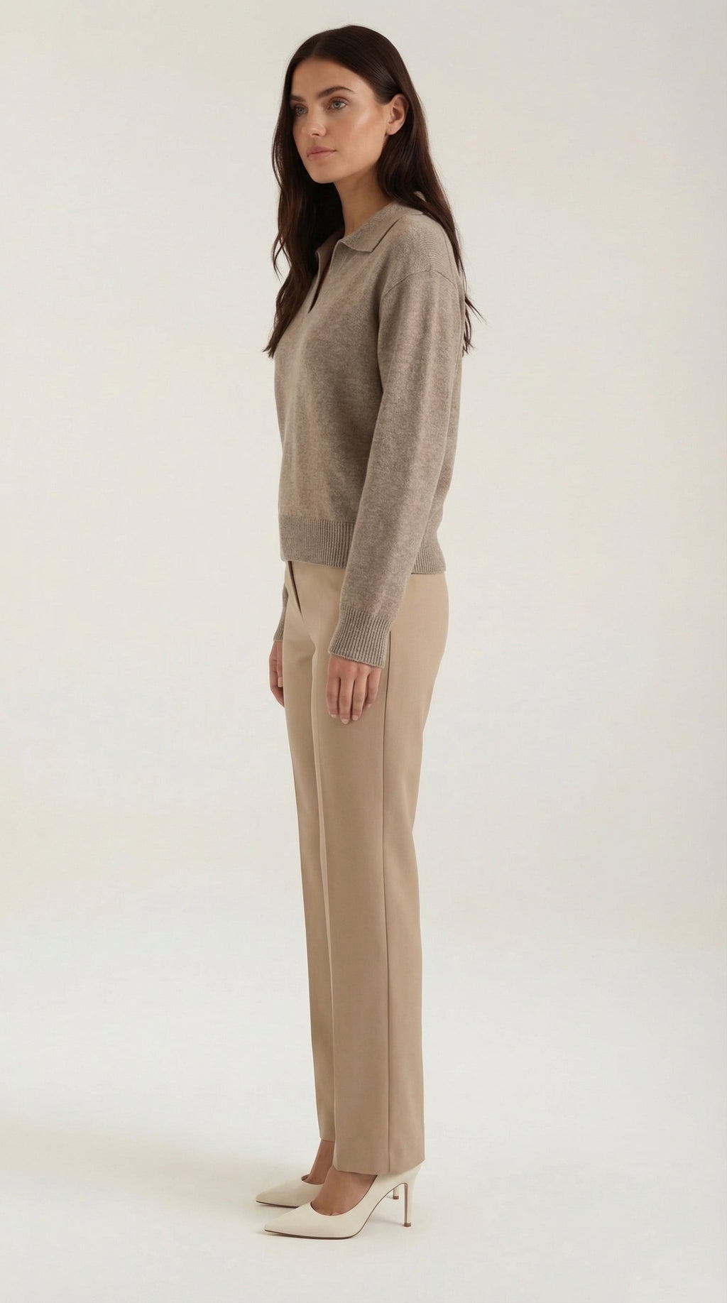 Polo Casual 'Margaret' con Escote en V