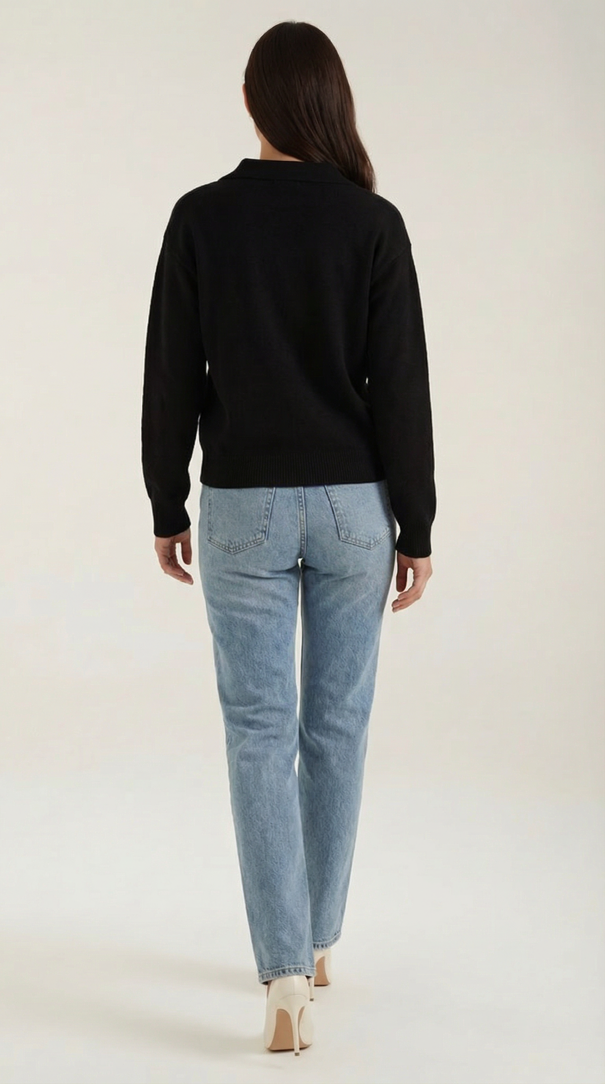 Polo Casual 'Margaret' con Escote en V
