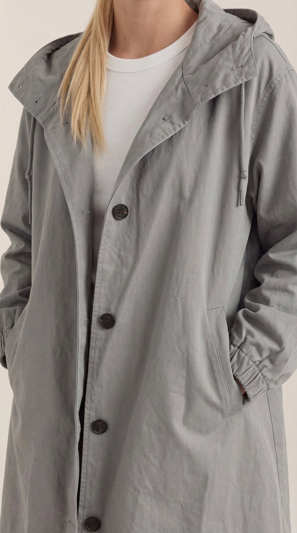 Chaqueta impermeable Margie con capucha