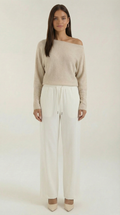 Suéter Mildred de Punto Off-Shoulder