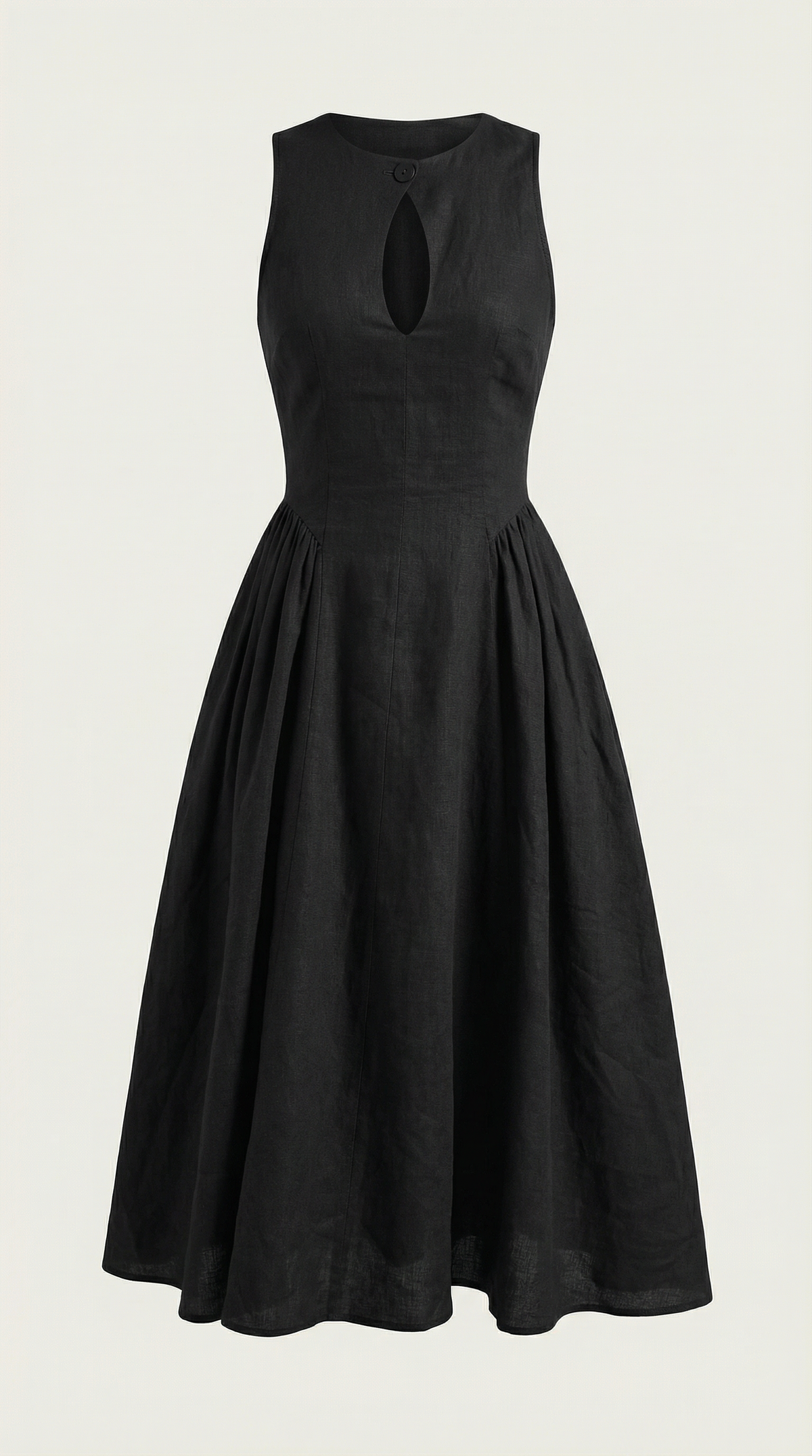 Vestido Midi Nancy con Detalles Cut-out