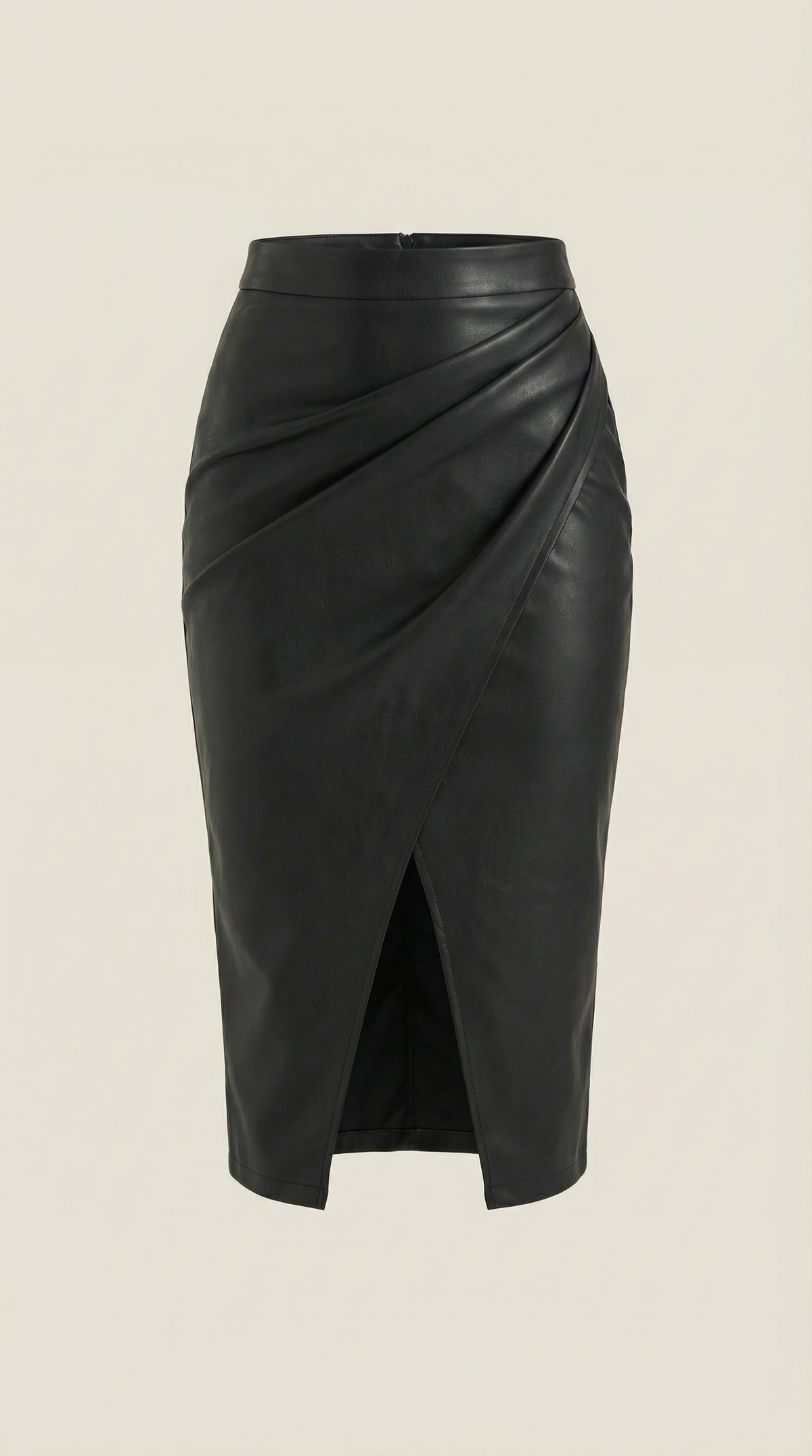 Falda midi drapeada Natalie