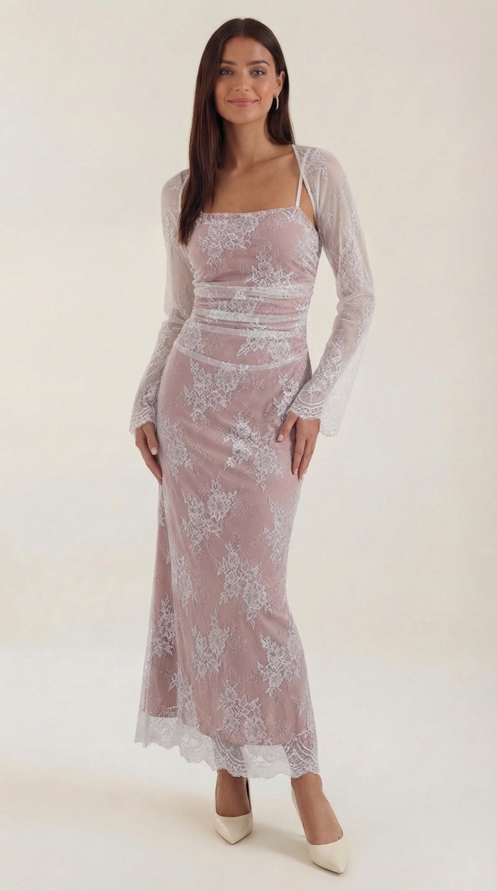 Nerissa Lace Maxi Dress