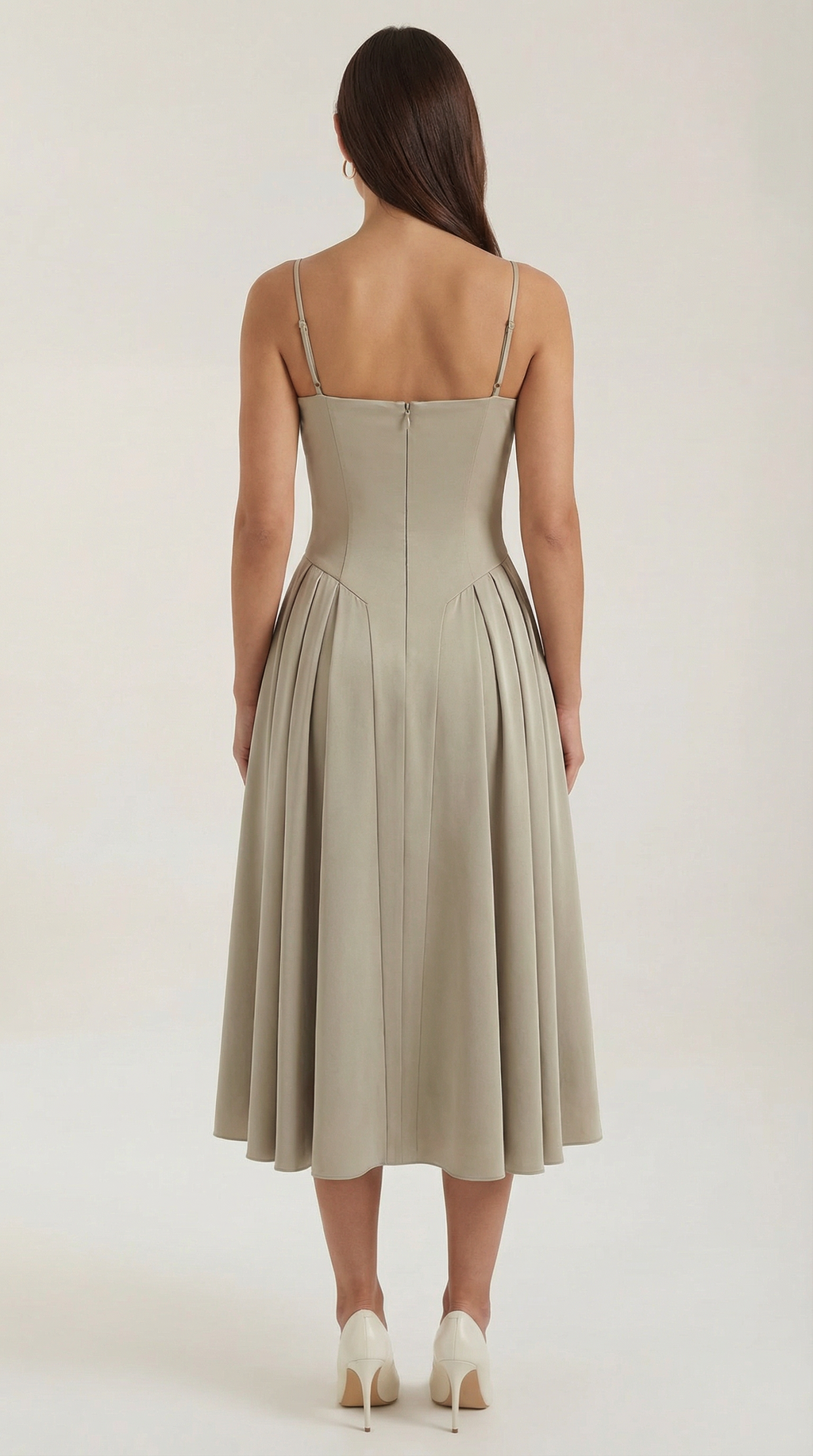 Odette | Vestido midi Corsé