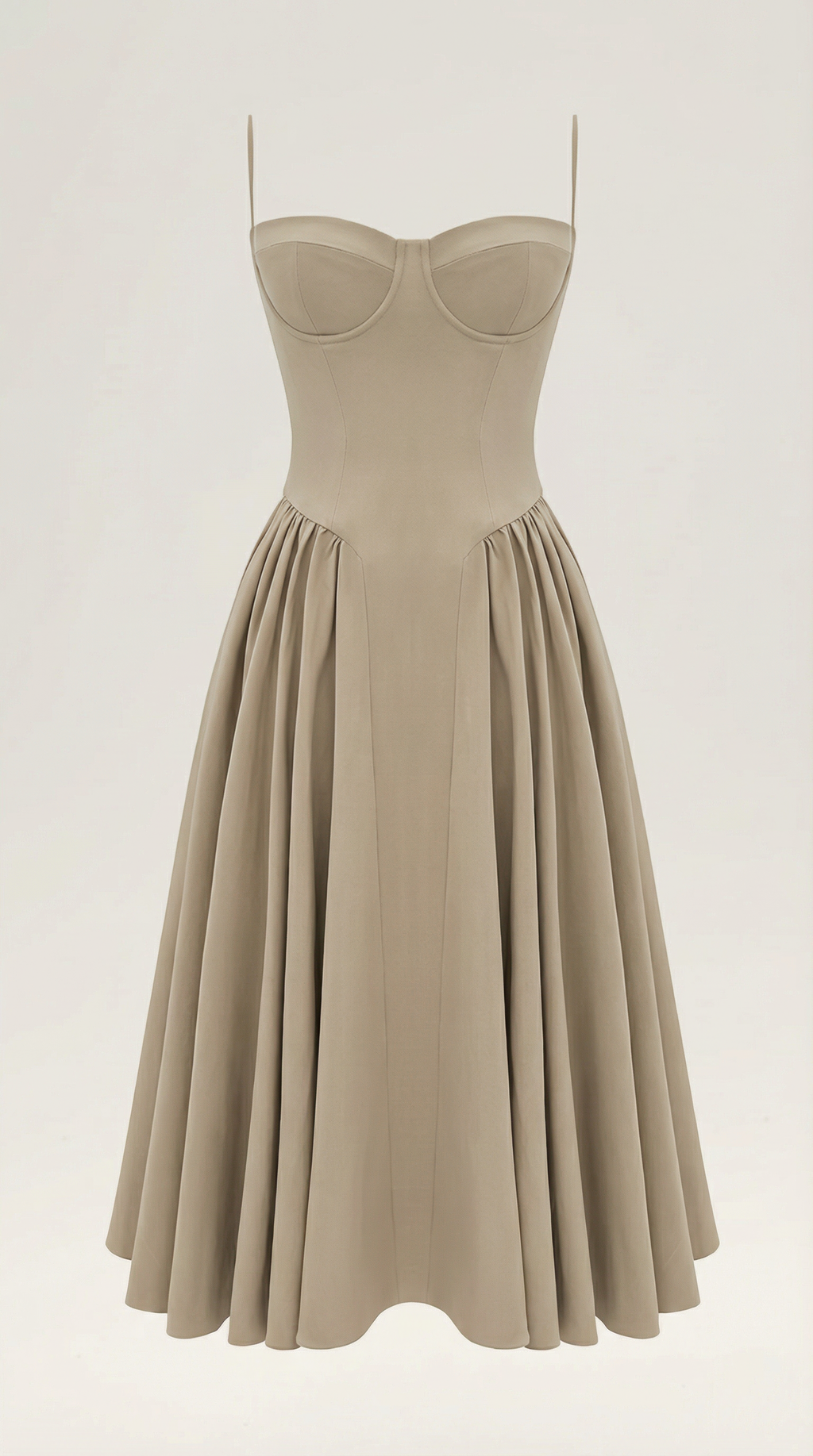 Odette | Vestido midi Corsé
