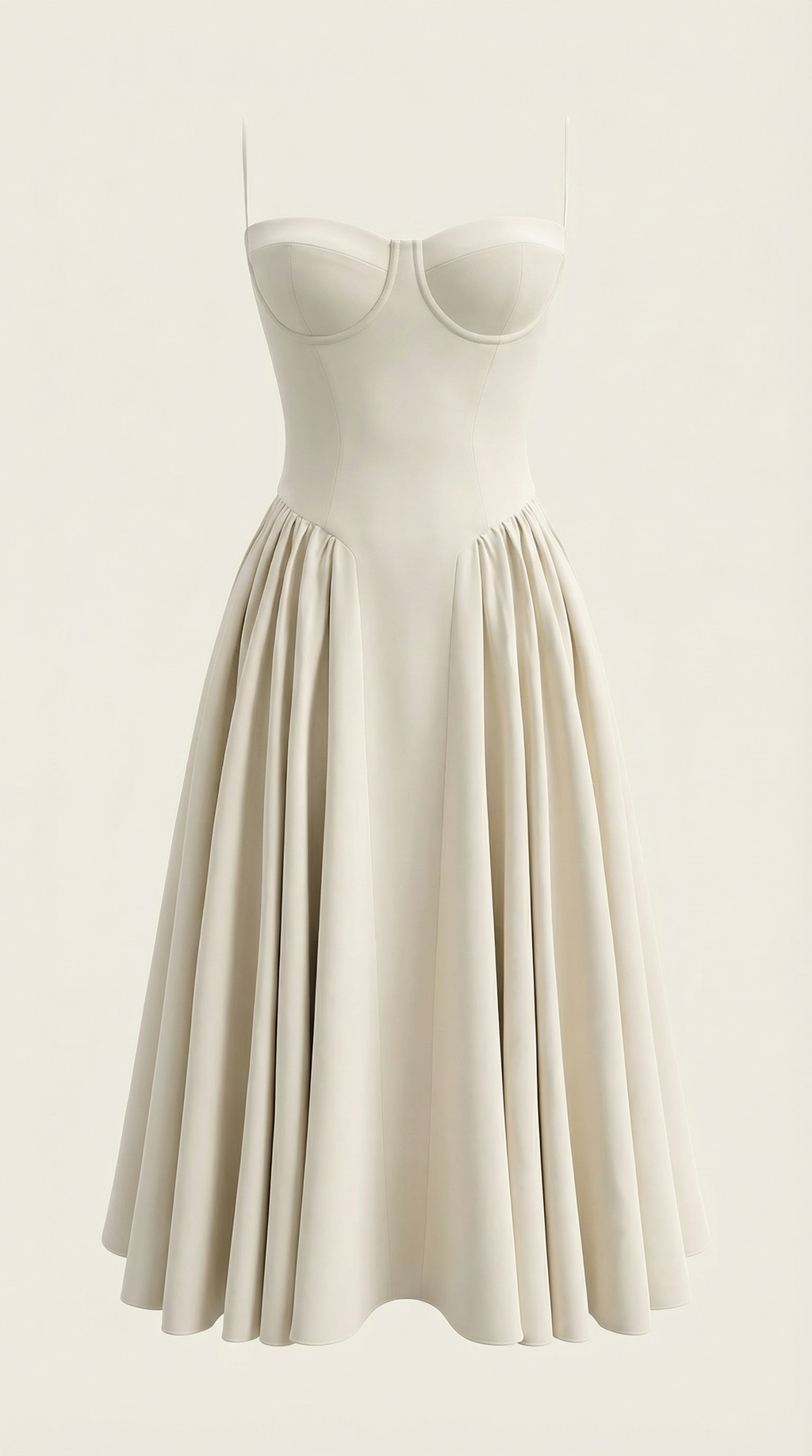 Odette | Vestido midi Corsé