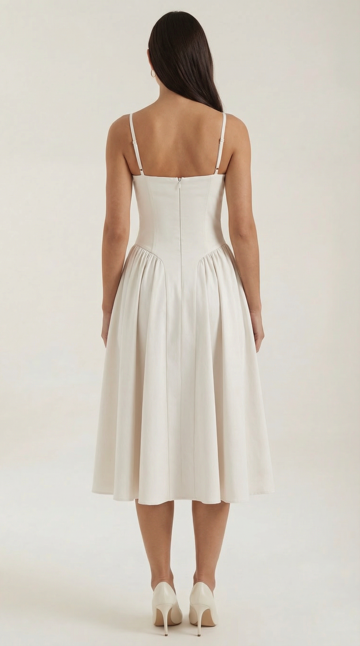 Odette | Vestido midi Corsé