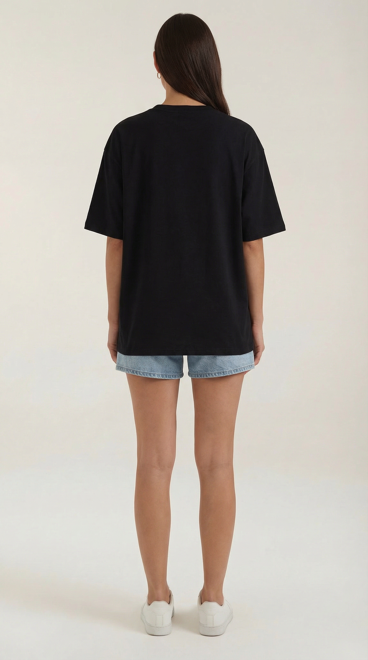 Oriana Camiseta Básica Oversize