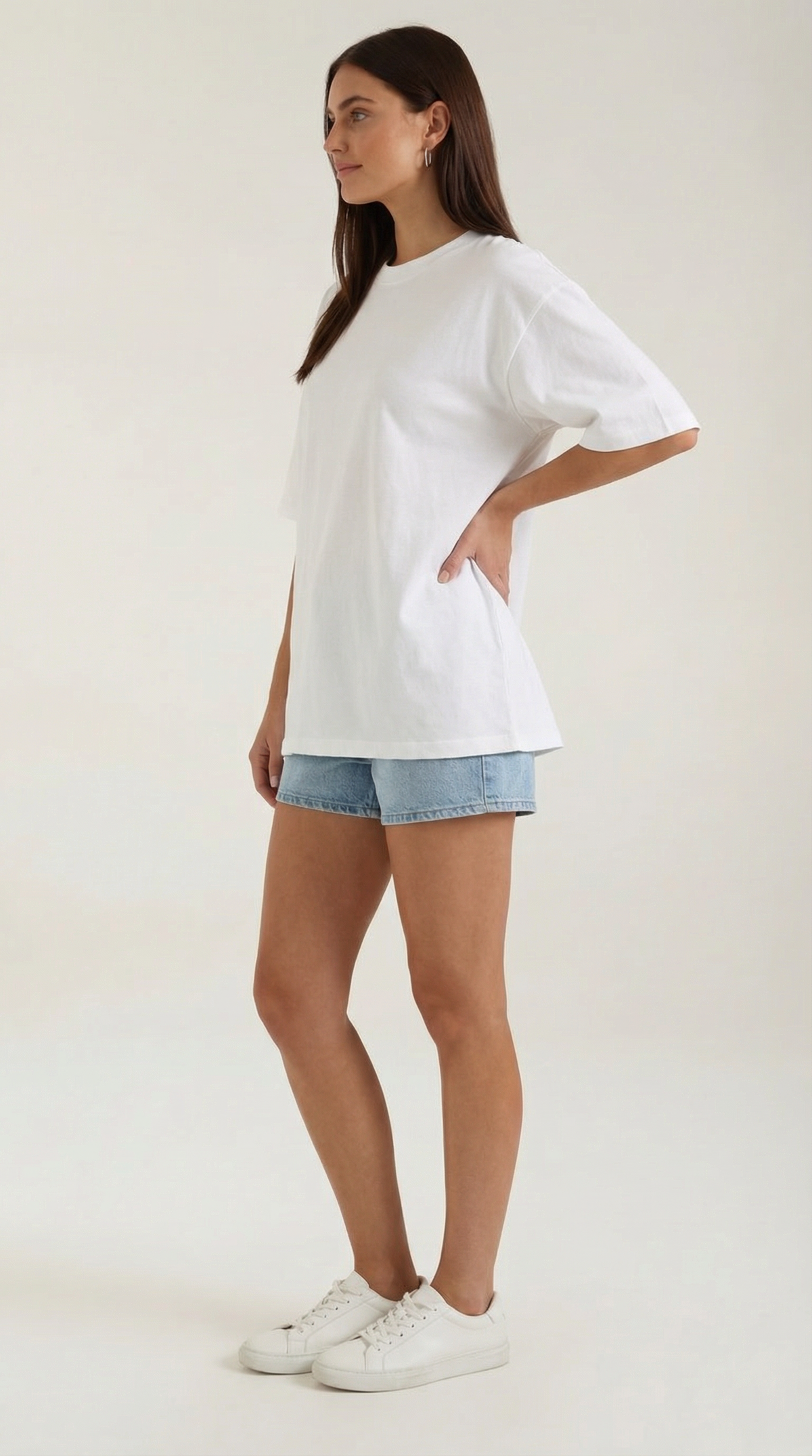 Oriana Camiseta Oversize Básica