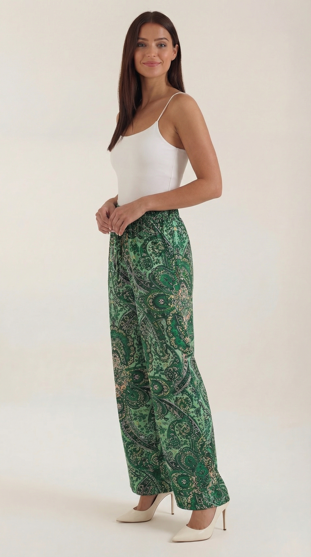 Pam Paisley Trousers