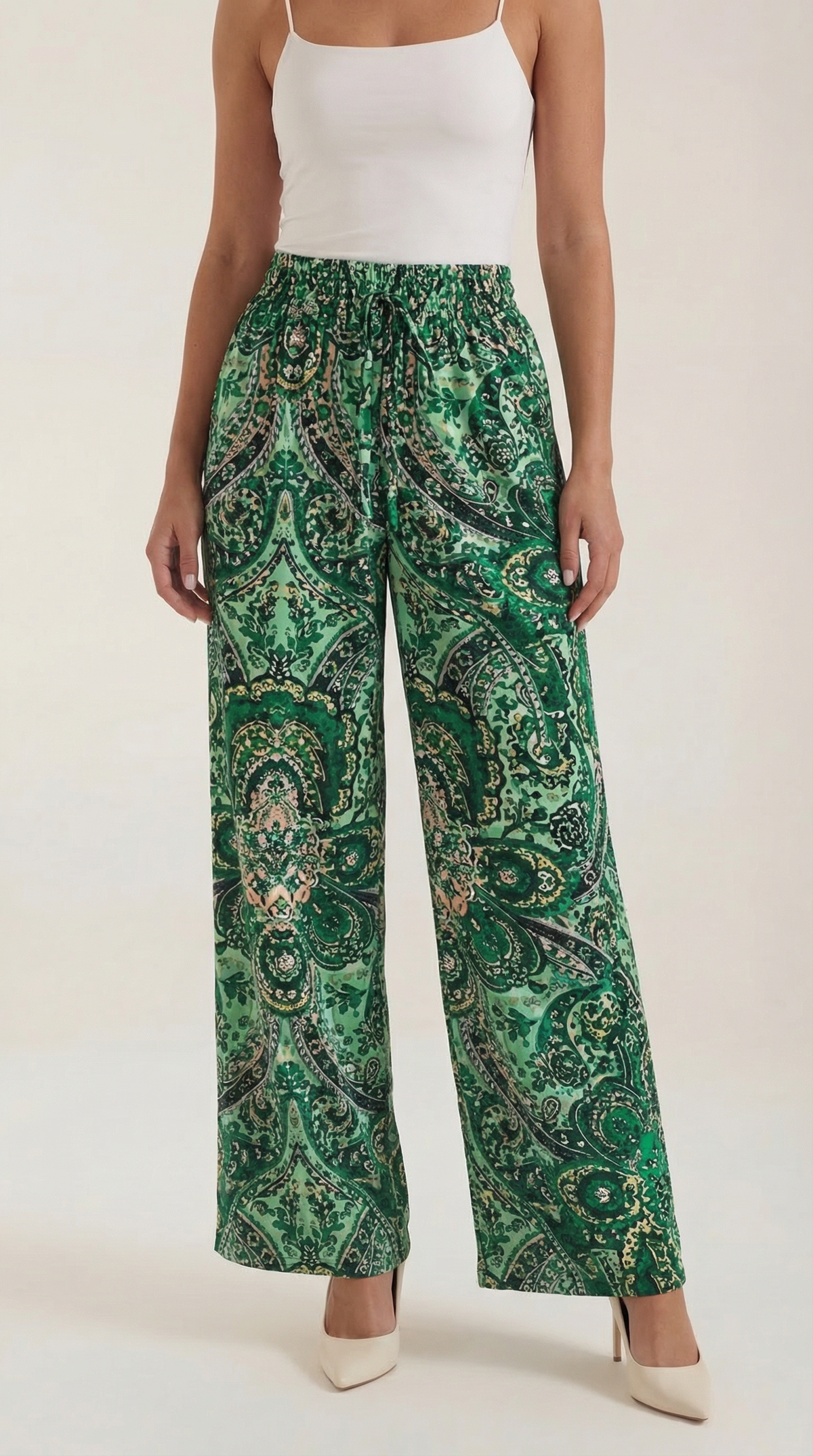 Pam Paisley Trousers